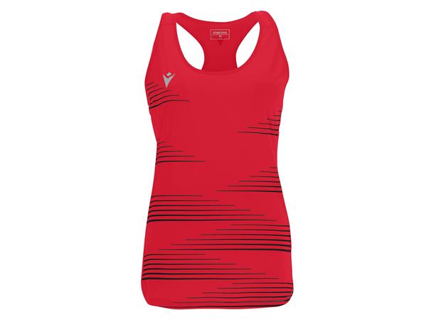 Dolly Singlet RED/BLK M Løpesinglet for dame 