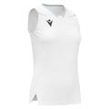 Lily Eco Sleeveless Shirt WHT/SLV XS Teknisk kamp og treningsdrakt - Dame
