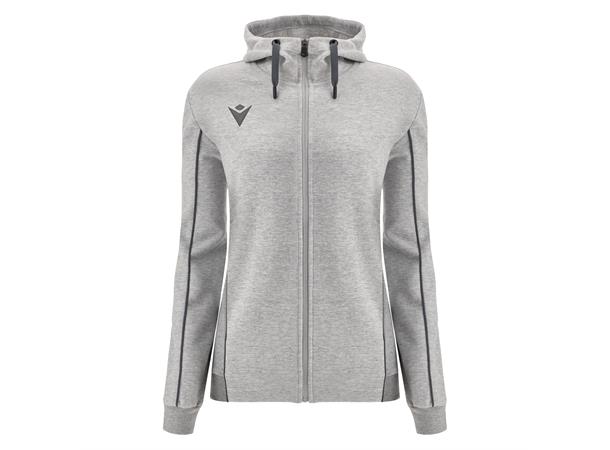 Bass Eco Hooded Jacket W GRY M Hettejakke i Ecotekstil til dame 