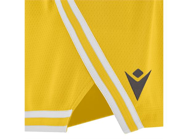 Kansas Basket Eco Shorts YEL/WHT 3XL Teknisk basketshorts - Unisex 